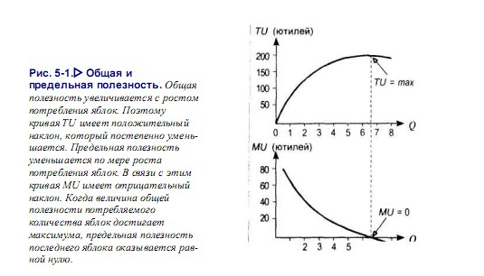 Общая и предельная полезность