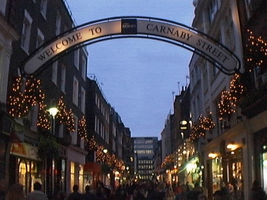 Shopping in London