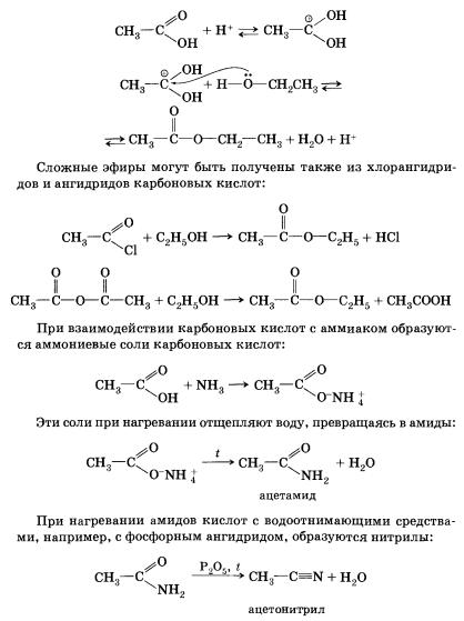 Карбоновые кислоты