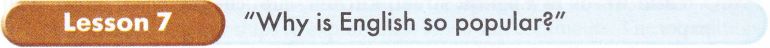 Why is English so popular